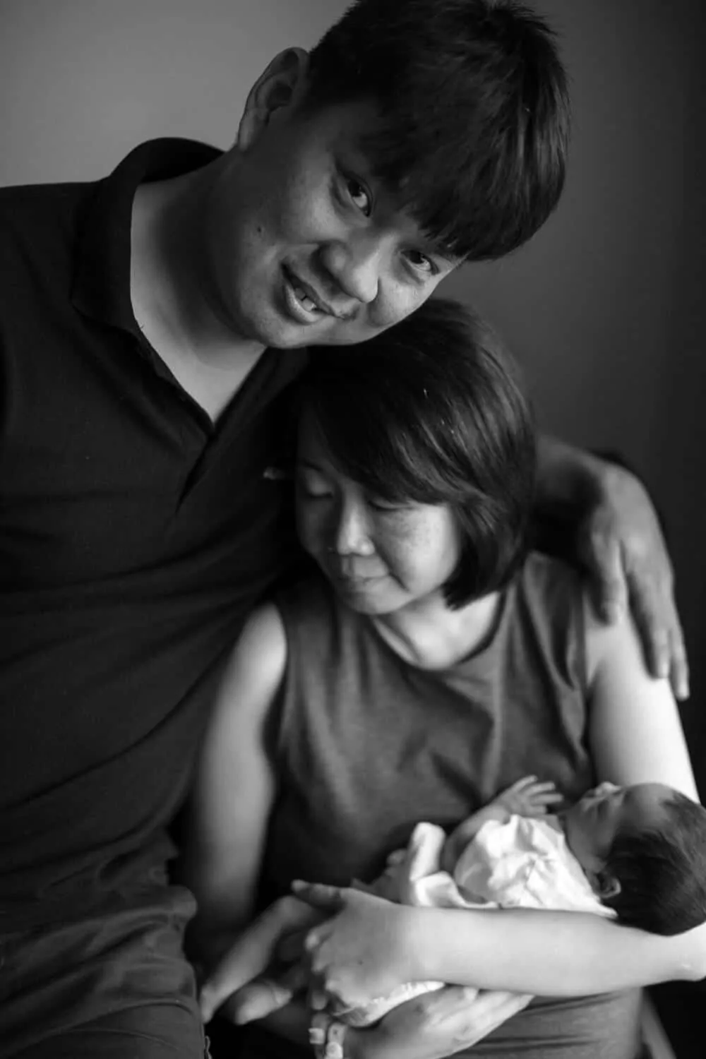 Kuala Lumpur New born baby portrait love mother Photographer Cliff Choong Photography Malaysia