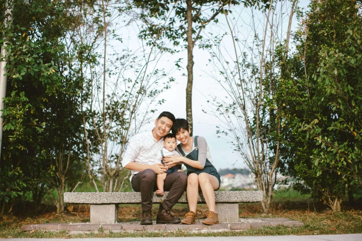 family portrait baby daddy mommy kl malaysia