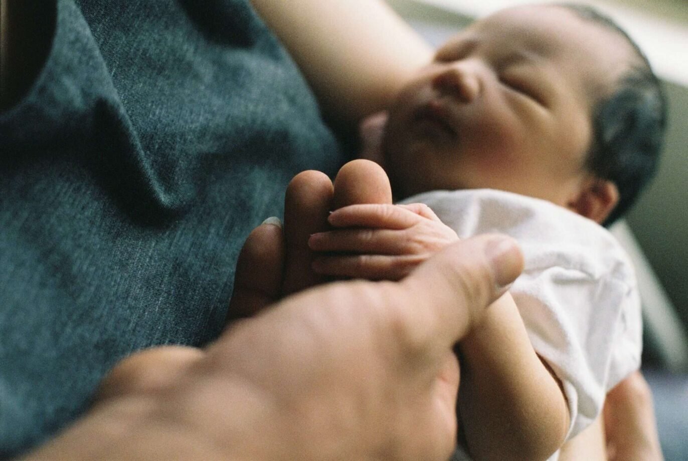 Kuala Lumpur New born baby portrait love mother Photographer Cliff Choong Photography Malaysia portrait on film fujipro400H fujifilm pro400H nikkormat f1.4 50mm