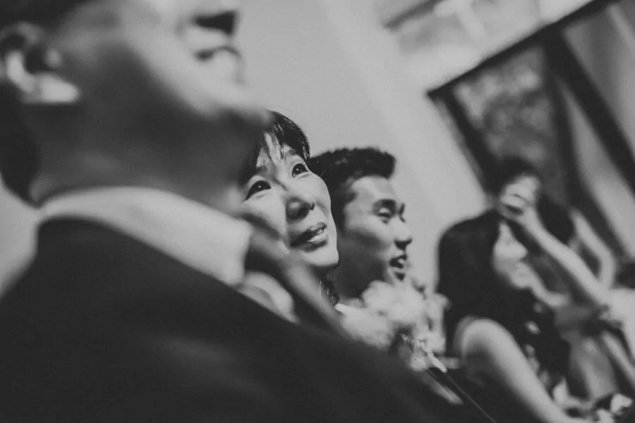 Black and White photo for Church Wedding St. Andrew Kuala Lumpur by Cliff Choong Photography 