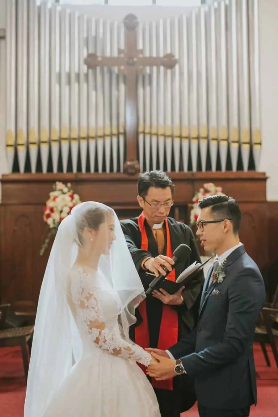 Wedding Photo at St. Andrew Church Kuala Lumpur by Cliff Choong Photography 