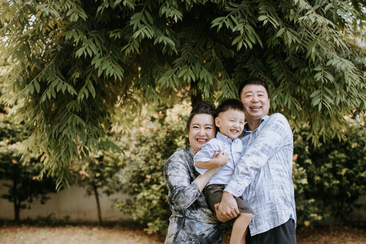 Casual Leisure Family Portrait Sesson