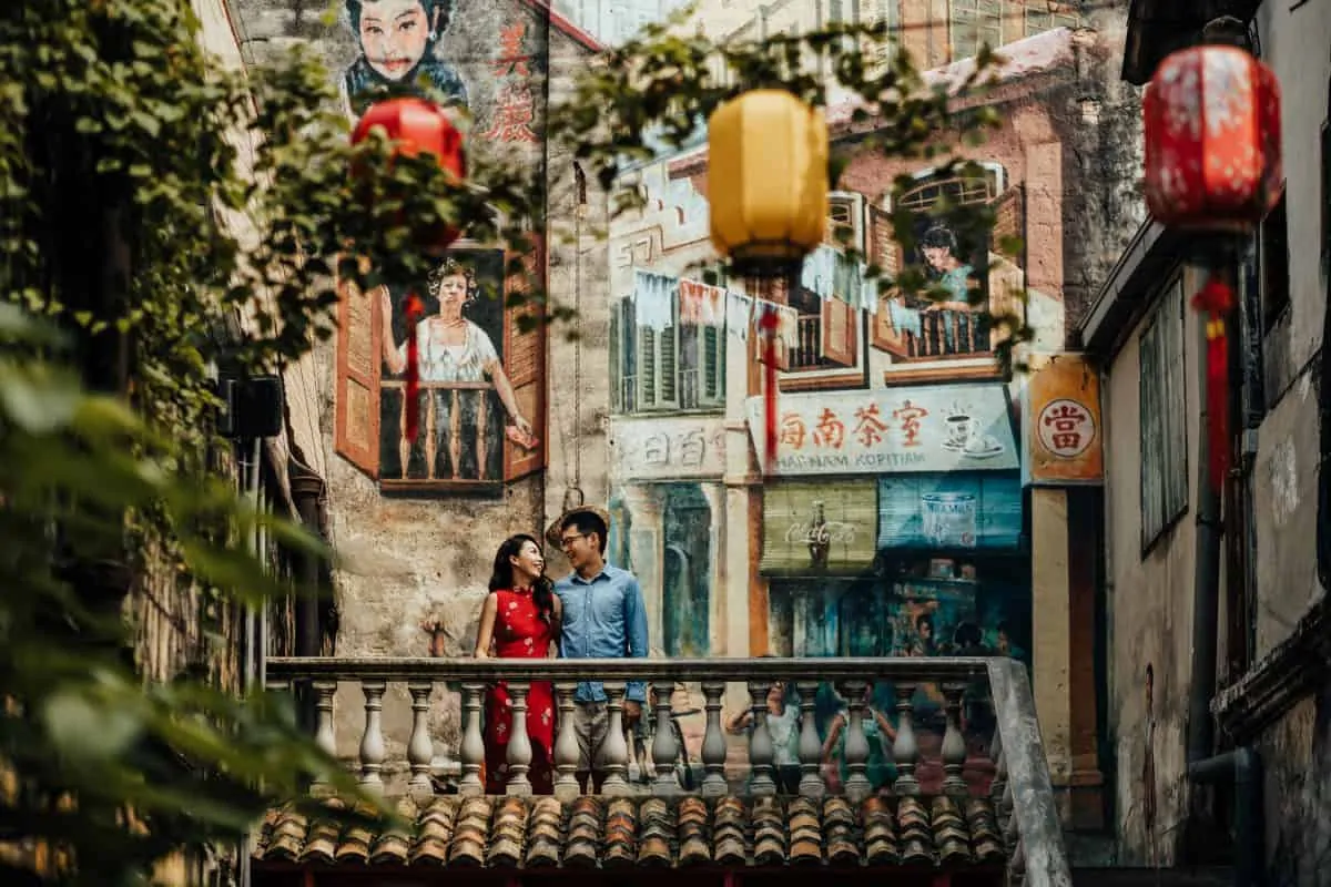 couple portrait session in ??? Kuala Lumpur Hidden Gems cliff choong destination wedding photographer malaysia kuala lumpur prewedding romantic intimate moment scene