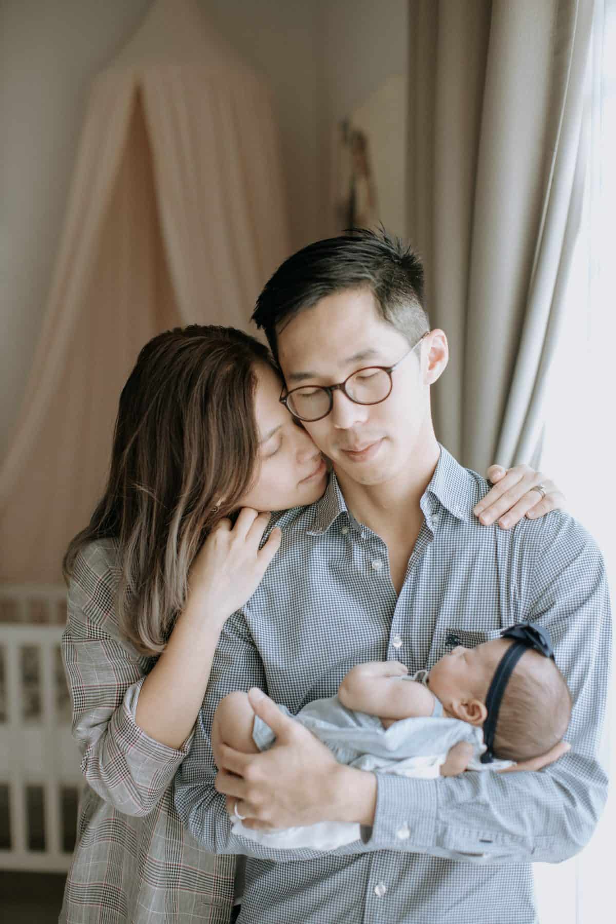 Newborn baby portrait session in Malaysia Cliff Choong Photography