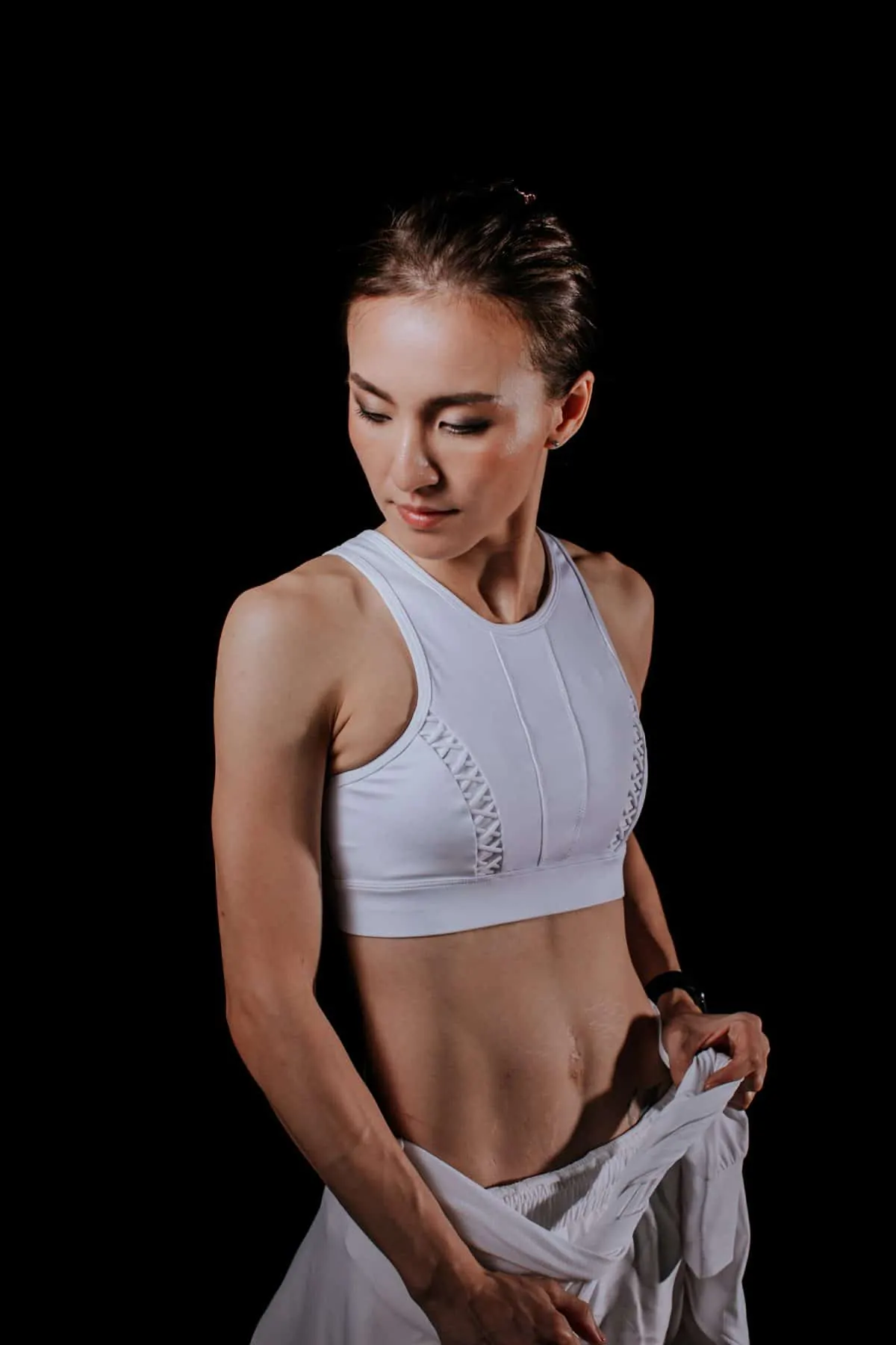 Fitness Portrait Photo Fitmom Woman Lady Studio Session Cliff Choong Photography Nike women