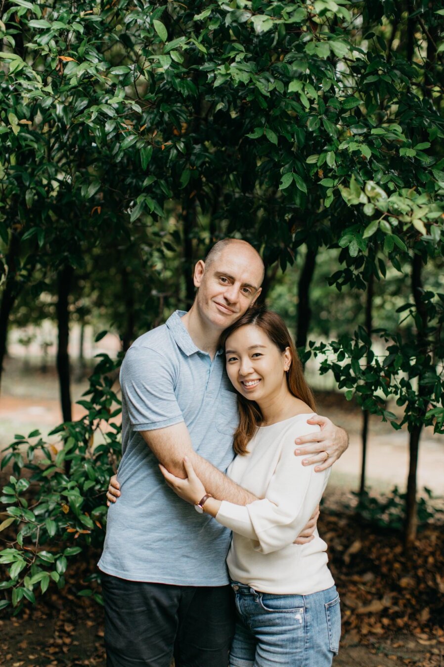 lovely couple Damansar Tropical Family Portrait Session in Kuala Lumpur Malaysia