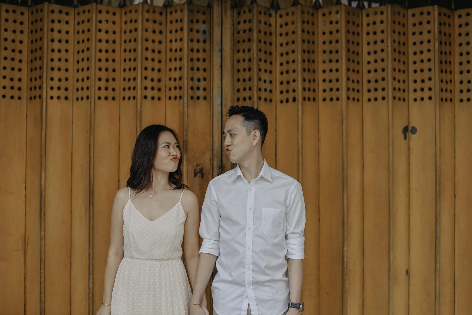 Couple Fun Love Portrait in the Beautiful Kuala Lumpur Cliff Choong Photography