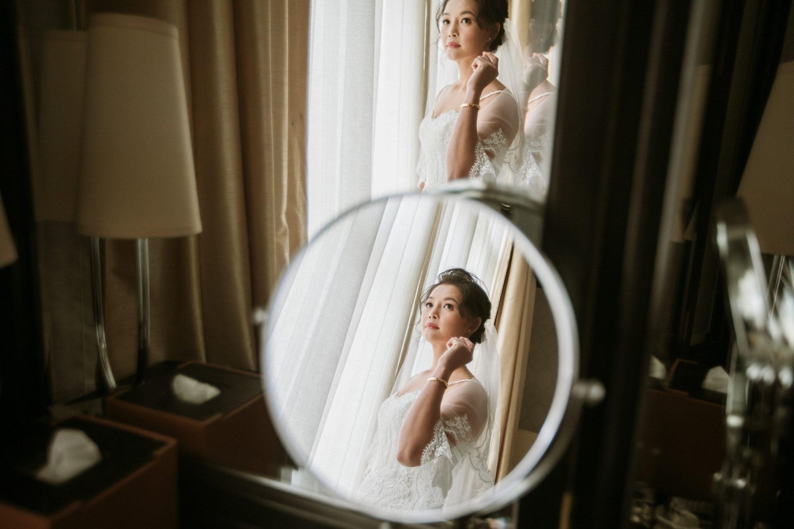 japanese groom getting ready from Tokyo actual day The Majestic Hotel Kuala Lumpur Cross cultural wedding japnese malaysian