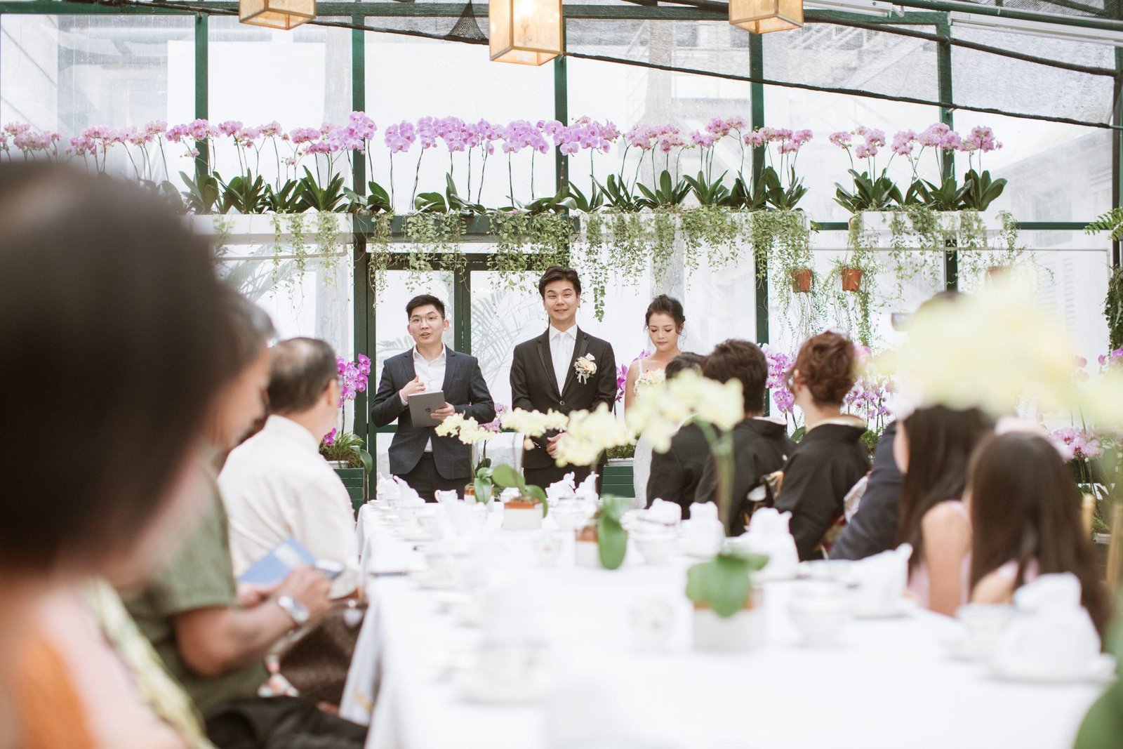 Exchange rings ROM ceremony actual day The Majestic Hotel Kuala Lumpur Cross cultural wedding japnese malaysian