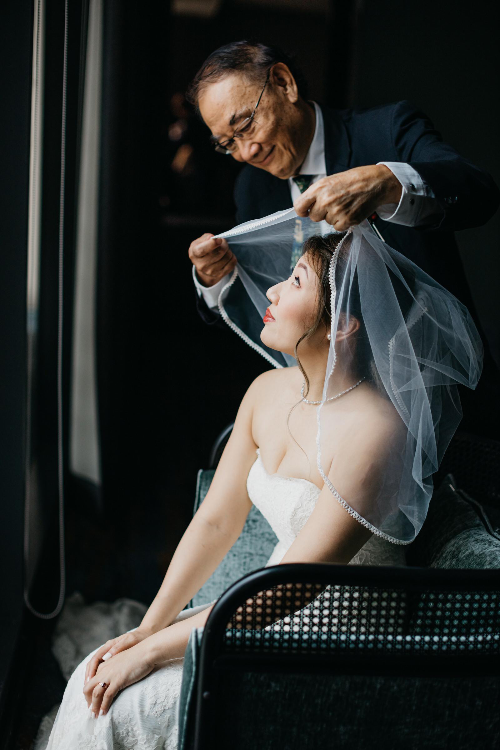 A Rooftop Poolside Wedding at Hotel Stripes Kuala Lumpur MCO2.0 Cliff Choong Photography Malaysia Covid19 ROM Bride Make Up Getting Ready