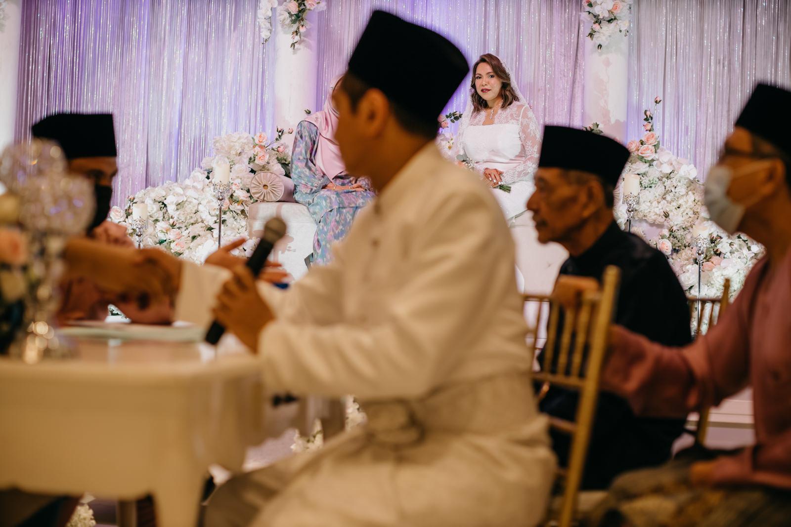 bride Akad Nikah at JW Marriott Kuala Lumpur