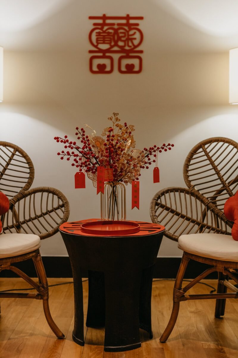 Chinese Traditional Tea Ceremony Setting at The Saujana Hotel Subang Jaya