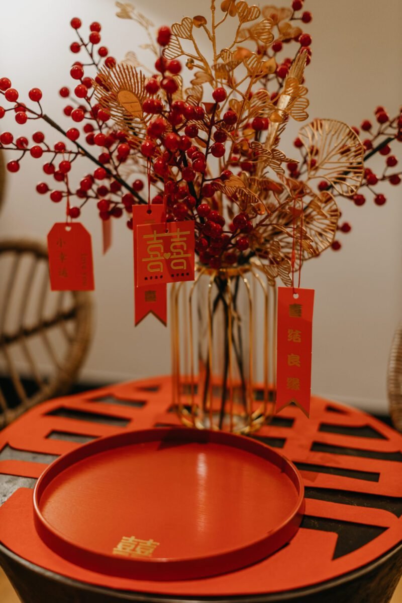 Chinese Traditional Tea Ceremony Setting at The Saujana Hotel Subang Jaya
