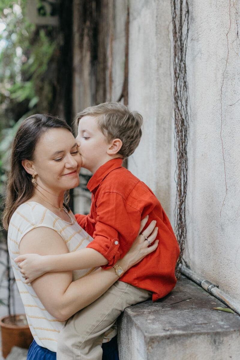Capturing Precious Moments The Smiths' First Family Photo Session at Kwai Chai Hong Kuala Lumpur