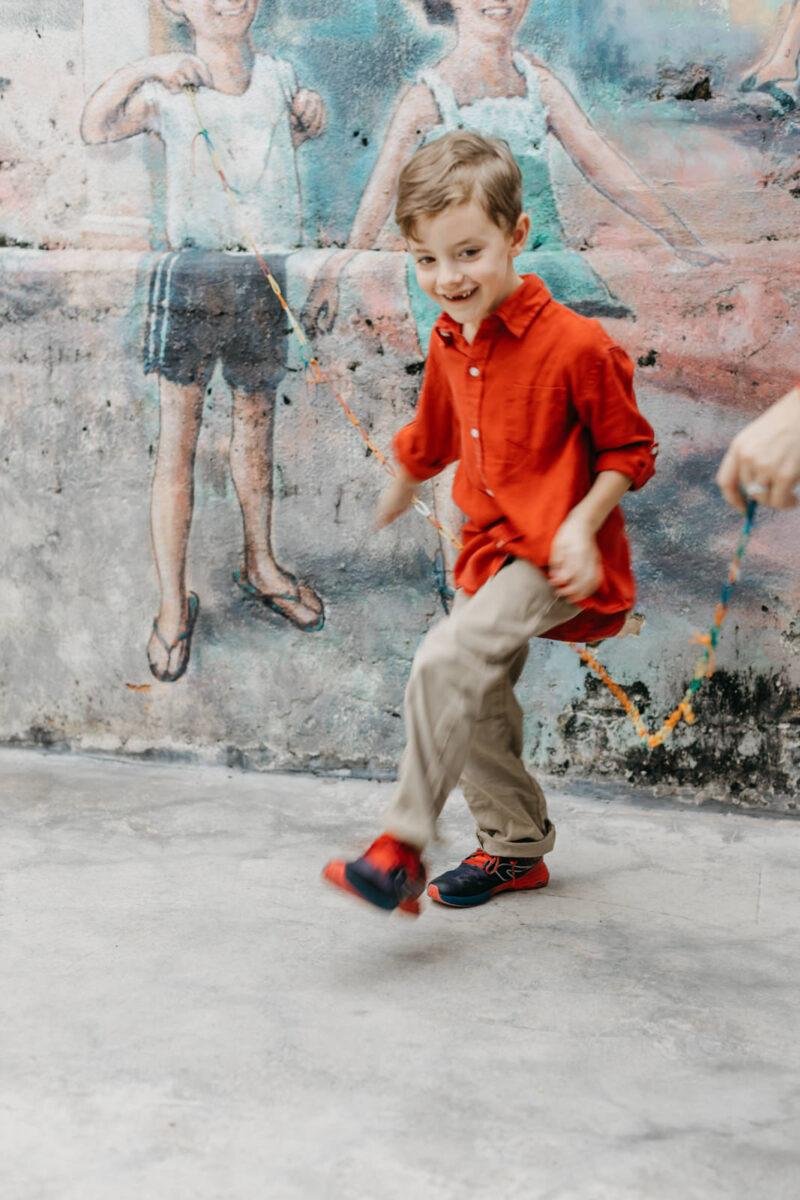 Capturing Precious Moments The Smiths' First Family Photo Session at Kwai Chai Hong Kuala Lumpur