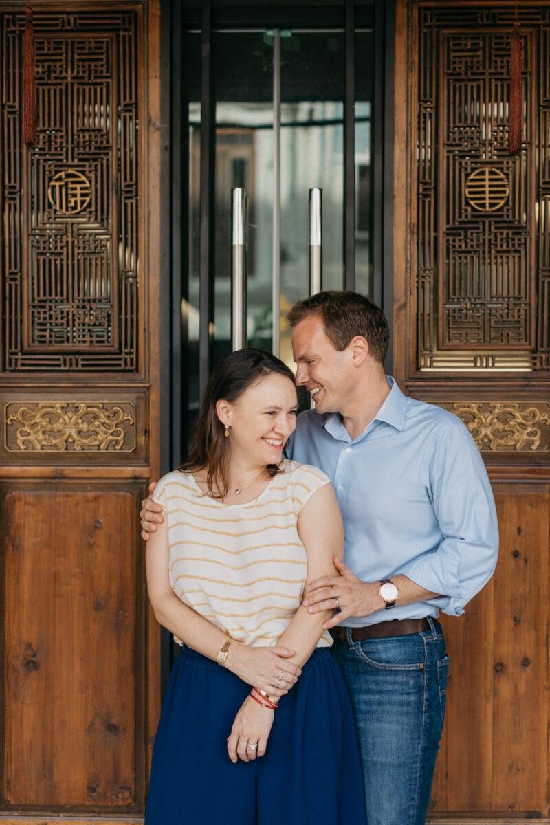 Capturing Precious Moments The Smiths' First Family Photo Session at Kwai Chai Hong Kuala Lumpur