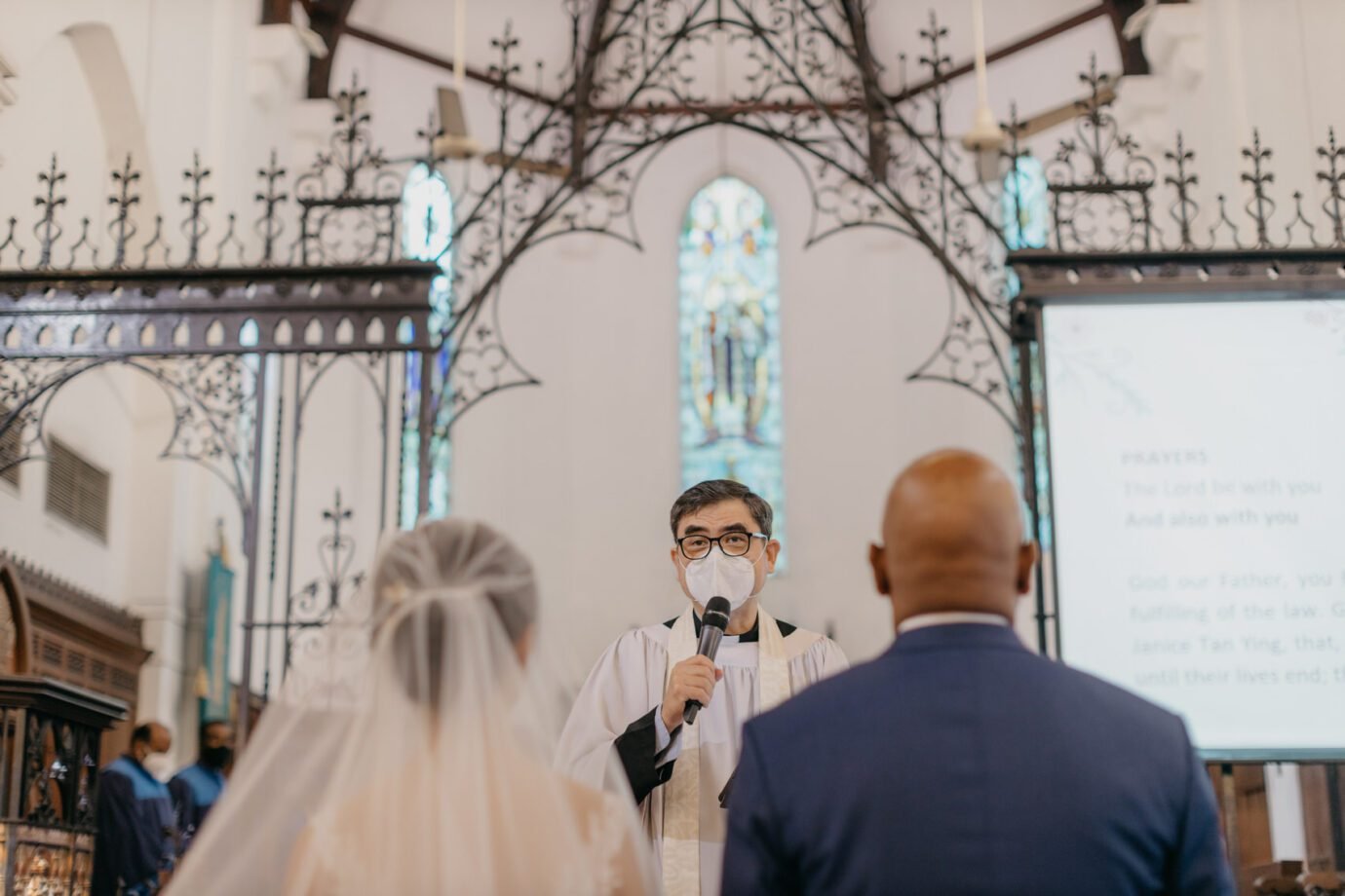 Solemnization Janice and Christopher church wedding at St Mary's Cathedral Kuala Lumpur Love, democracy, and everlasting memories, Malaysia 15th General Election Day, Cliff Choong Photography