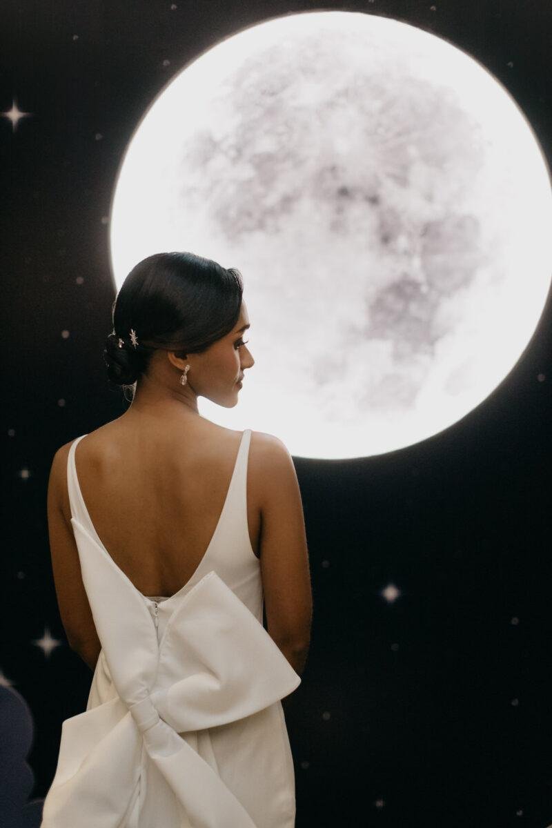 Moon-themed decor at the conservatory of The Equatorial Hotel Kuala Lumpur by Cliff Choong Photography