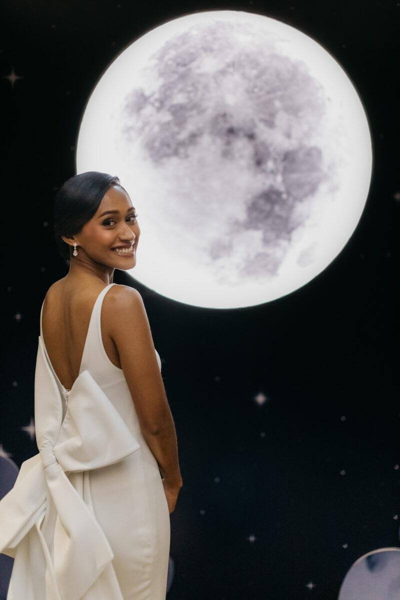 Moon-themed decor at the conservatory of The Equatorial Hotel Kuala Lumpur by Cliff Choong Photography