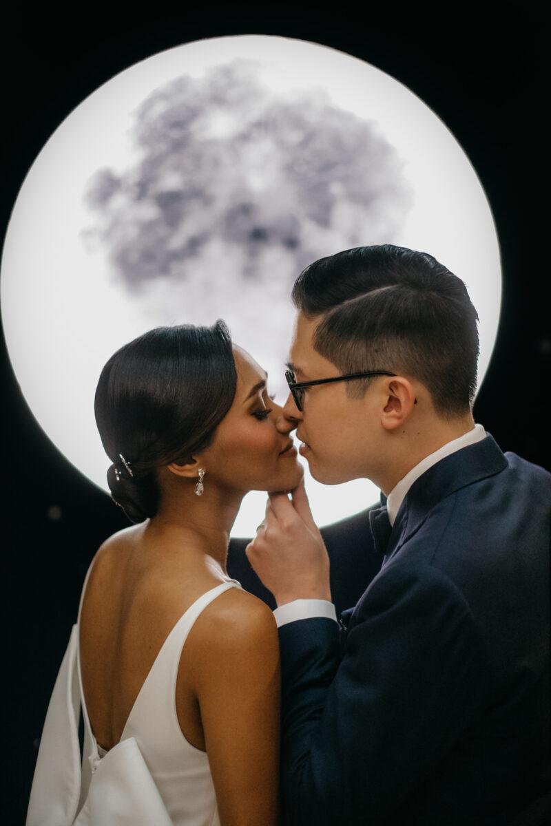 Moon-themed decor at the conservatory of The Equatorial Hotel Kuala Lumpur by Cliff Choong Photography