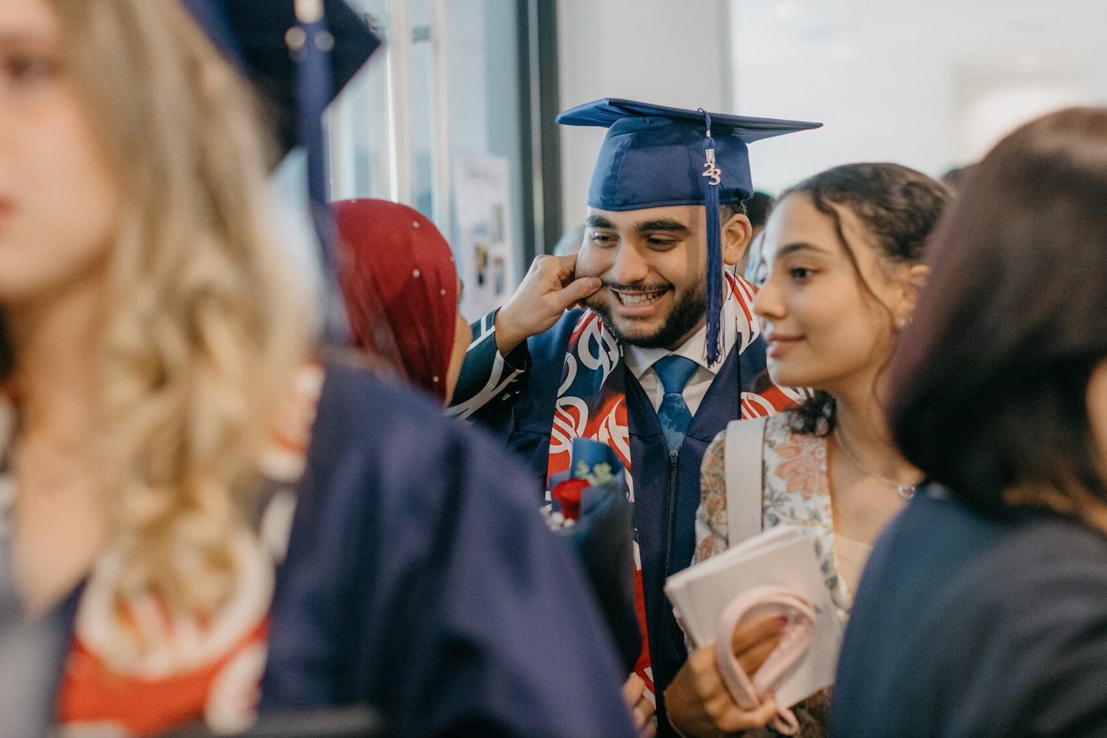 Emotions running high as graduates bid farewell to their alma mater during the Oasis International School 2023 graduation ceremony.