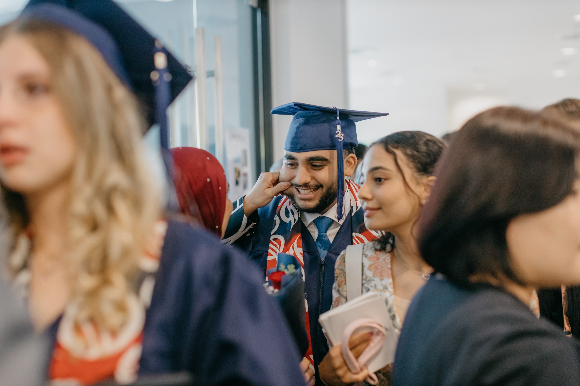 Emotions running high as graduates bid farewell to their alma mater during the Oasis International School 2023 graduation ceremony.