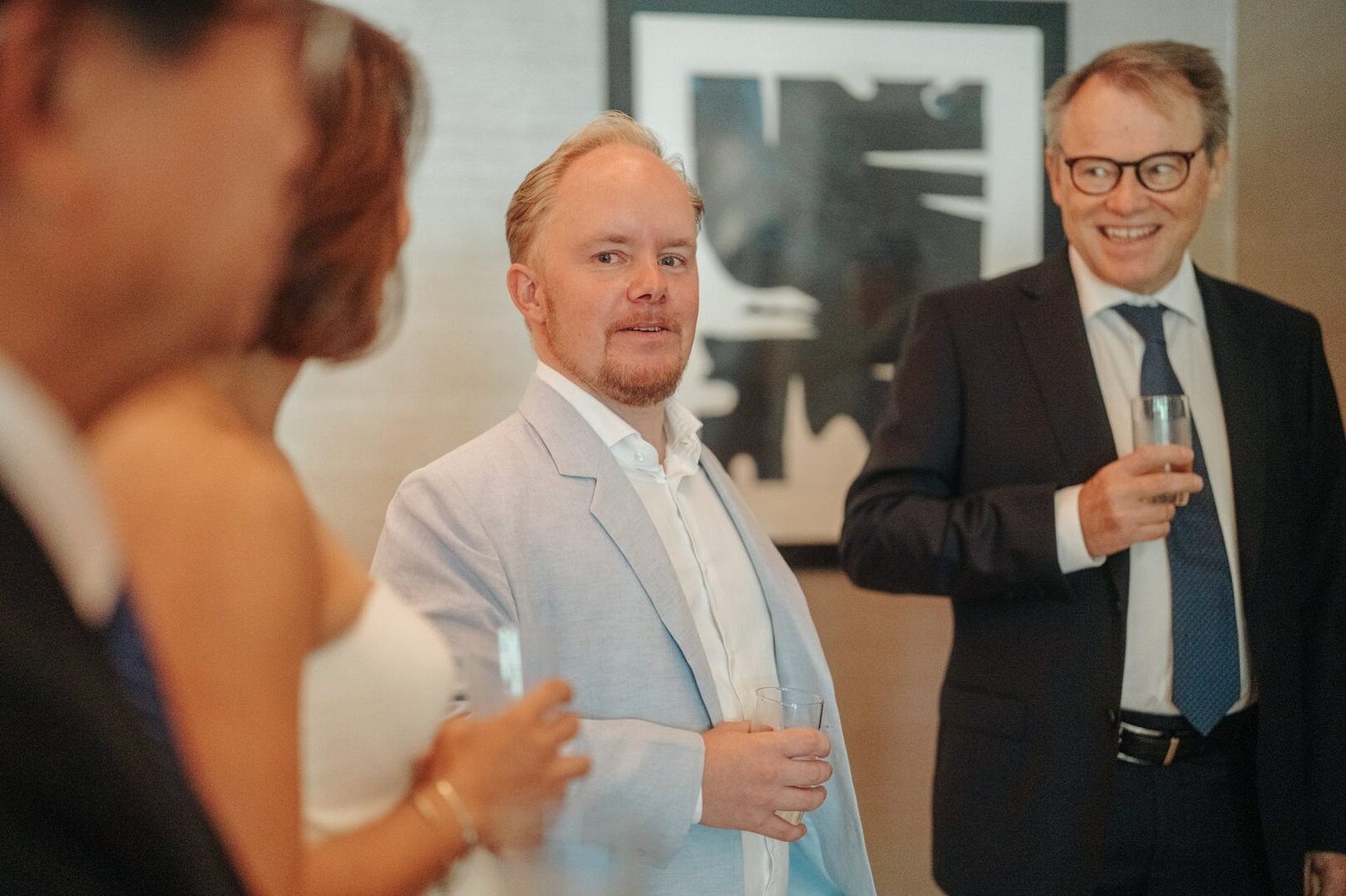 Candid snapshot of genuine joy at the ROM in Kuala Lumpur held at the Royal Norwegian Embassy in Kuala Lumpur.