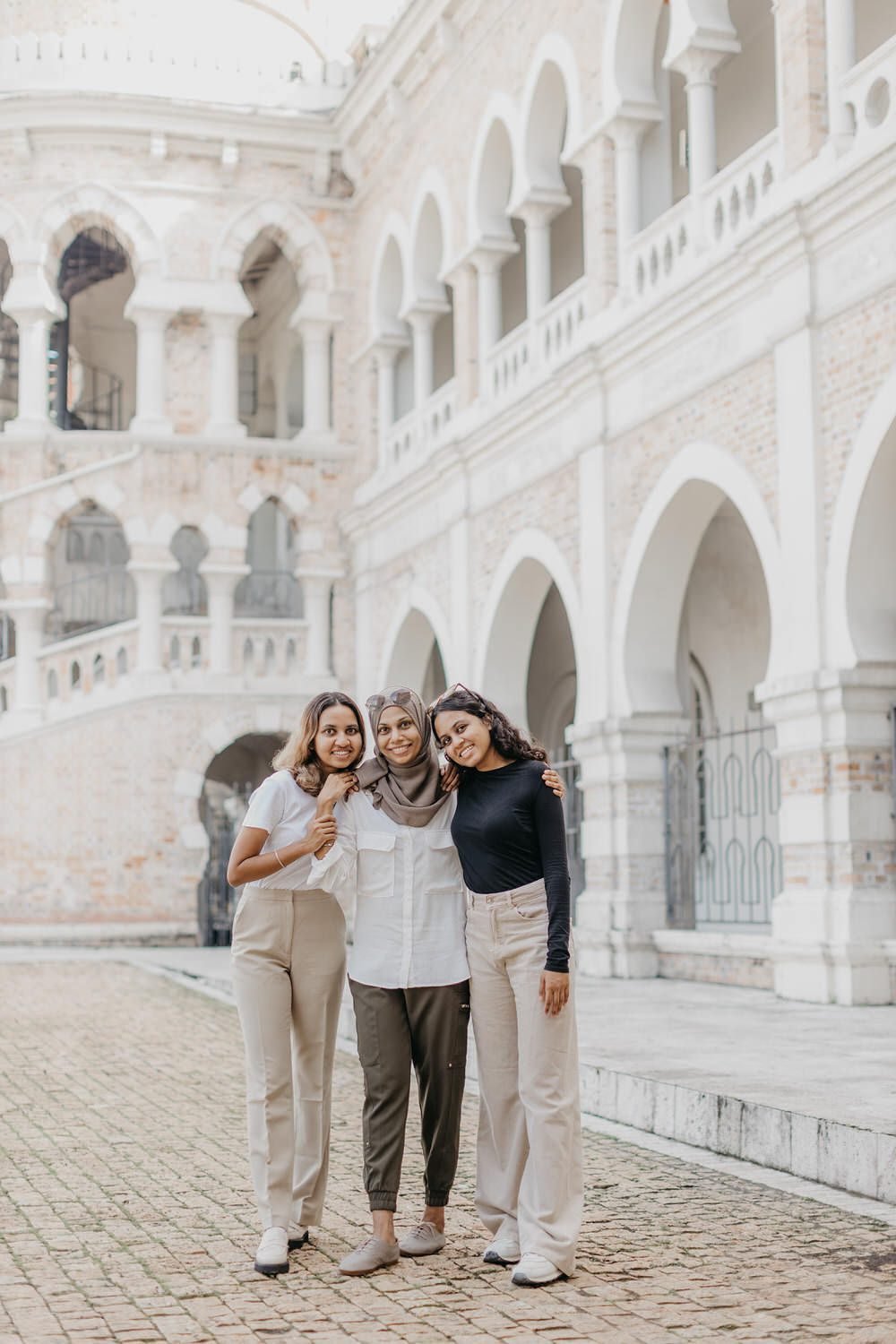 Raidah family photo session in Kuala Lumpur at Sultan Abdul Samad Building