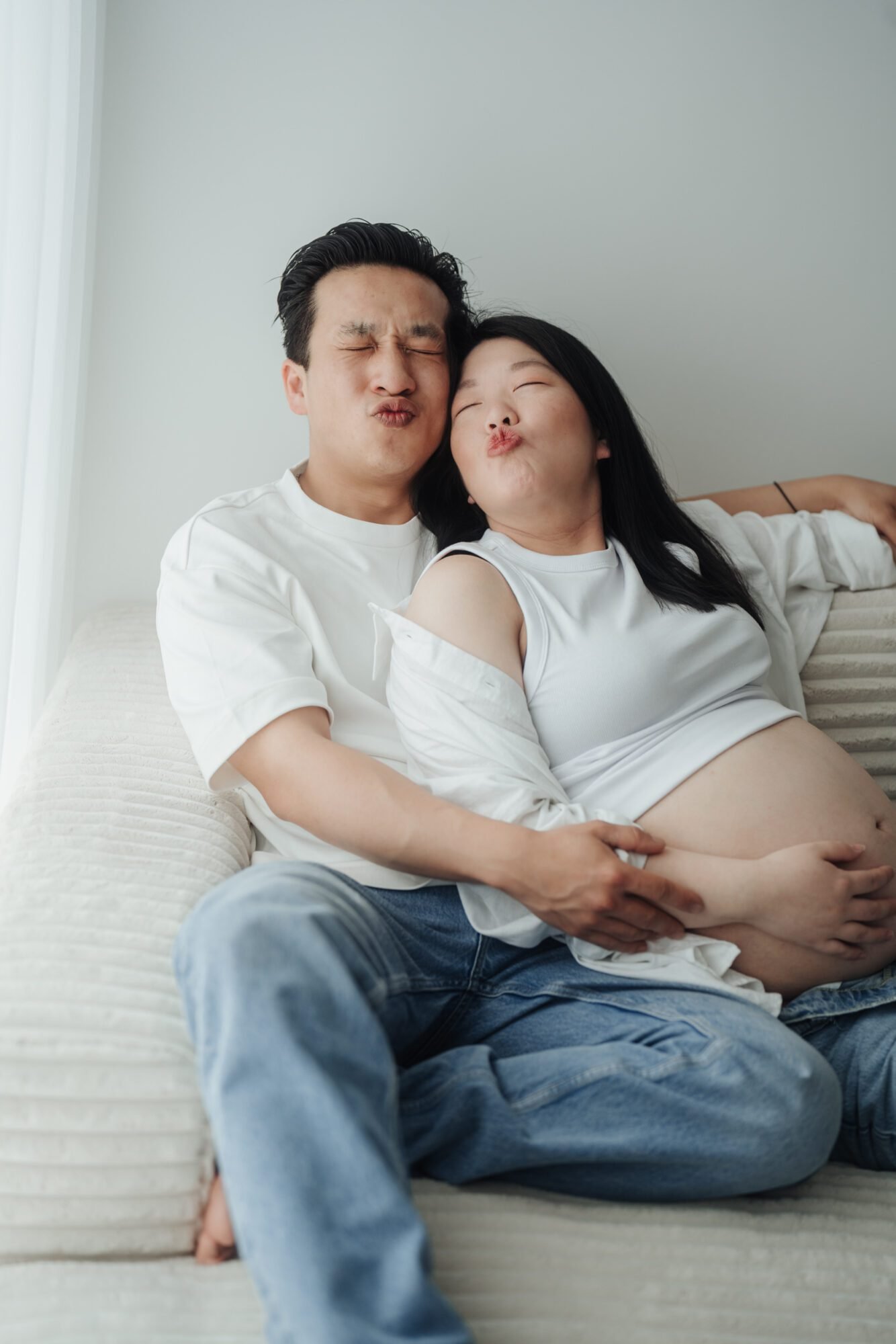 maternity photography session capturing love and growing family